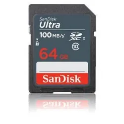 Memory sdxc 64gb uhs-i-sdsdunr-064g-gn3in sandisk