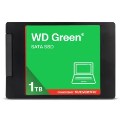 SSD-SANDISK-Green-POWERED BY SANDISK-1000 GB-Serial ATA III-Read speed 545 MB-s-2.5-WDS100T5G0A-00CPT0