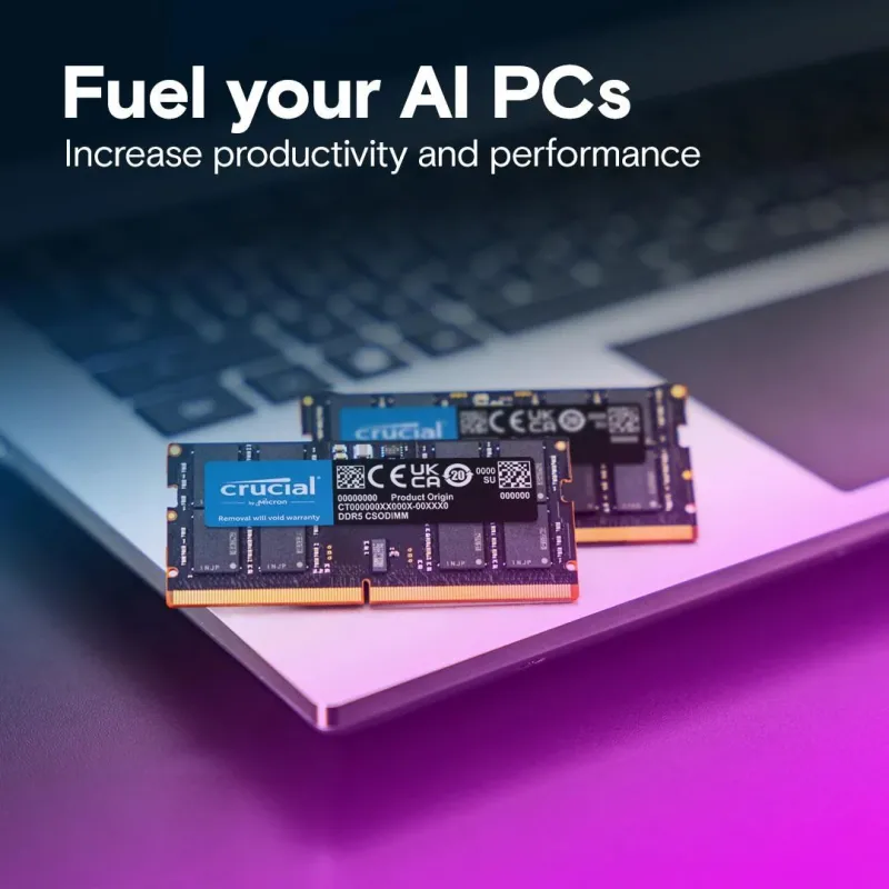 Memory dimm pro 32gb ddr5-6400-ct32g64c52cs5 crucial