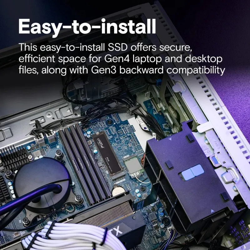 SSD-CRUCIAL-800xTBW rating-Read speed 7100 MB-s-Write speed 6000 MB-s-NVMe Yes-PCI Express 4.0-M.2-4000 GB-P310-CT4000P310SSD8
