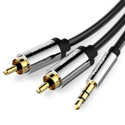 Cable audio 3.5mm to 2xrca-2m bcfbh vention