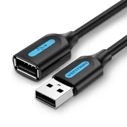 Cable usb2.0 male to female-1m black cbibf vention