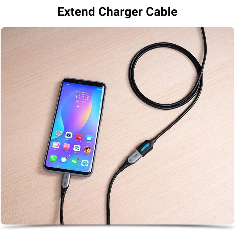 Cable usb3.0 male to female-3m black cbhbi vention