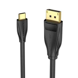 Cable dp to usb-c 8k hd-2m black cgybh vention