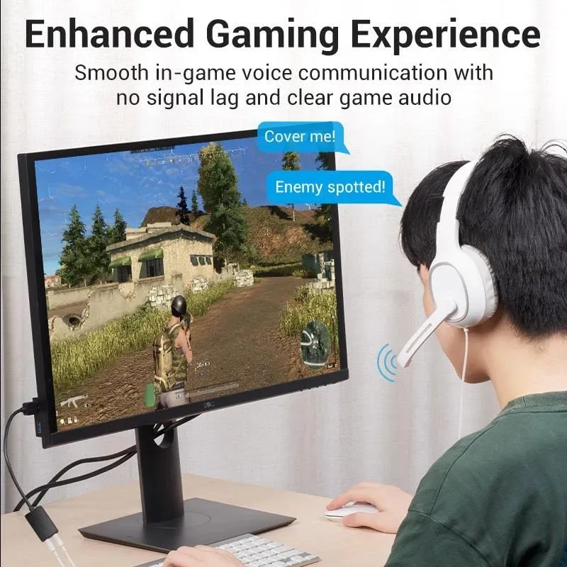Sound card usb 2-port-0.15m cdyb0 vention
