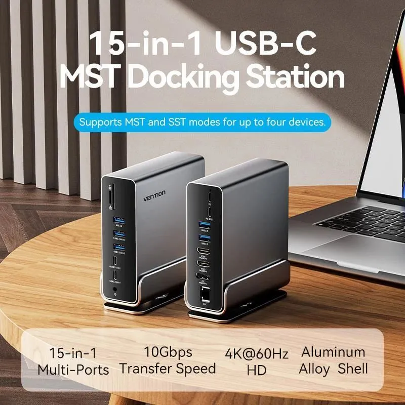 Nb acc docking station 15in1-usb-c mst tpuh0 vention