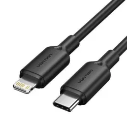 Cable usb-c to lightning-2m black lakbh vention