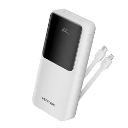 Power bank usb 20000mah 22.5w-white fhpw0 vention
