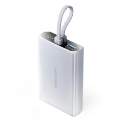 Power bank usb 10000mah 22.5w-gray fhzm0 vention