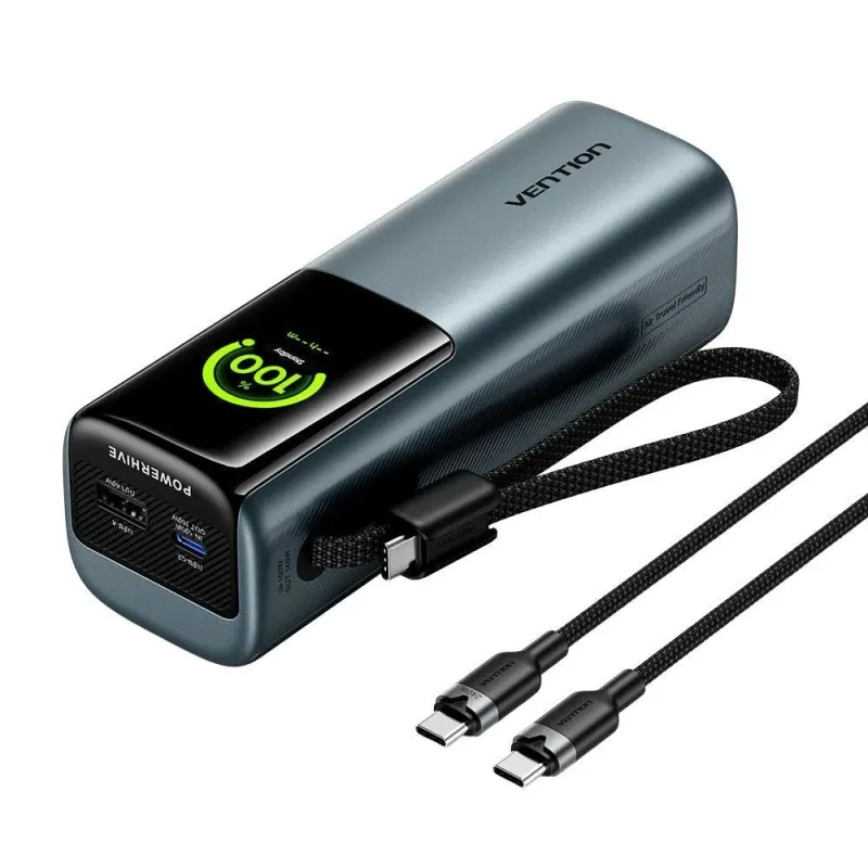 Power bank usb 27000mah 200w-fkgh0 vention