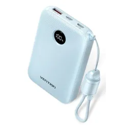 Power bank usb 10000mah 22.5w-blue fkal0-c vention