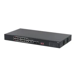 Switch-DAHUA-S3218-16ET-135-Switch type Unmanaged-Switch layer L2-Rack mounting Yes-Stackable Yes-Form factor 1U-16xRJ-45