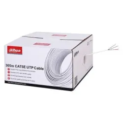 Cable cat5e utp 305m white-pfm920i-5eu-c dahua