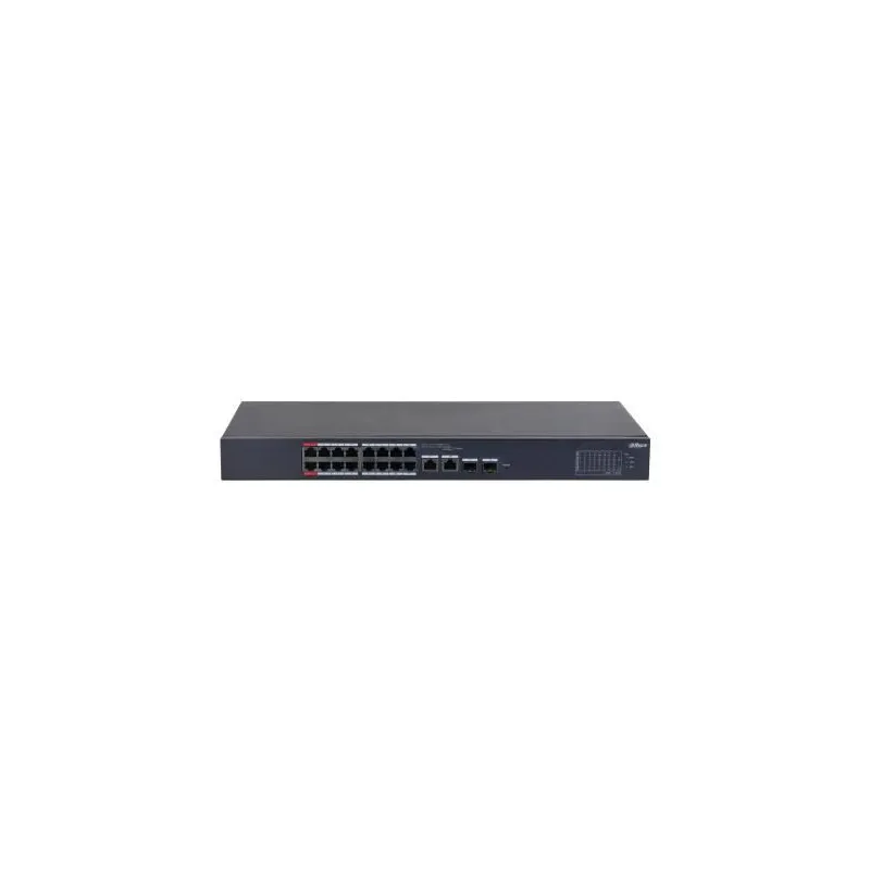 Switch-DAHUA-Type L2-Desktop-pedestal-Rack-PoE ports 16-CS4218-16ET-135