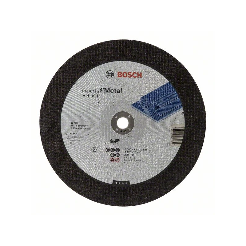 Griešanas ripa, metālam 300x20x3,5 mm