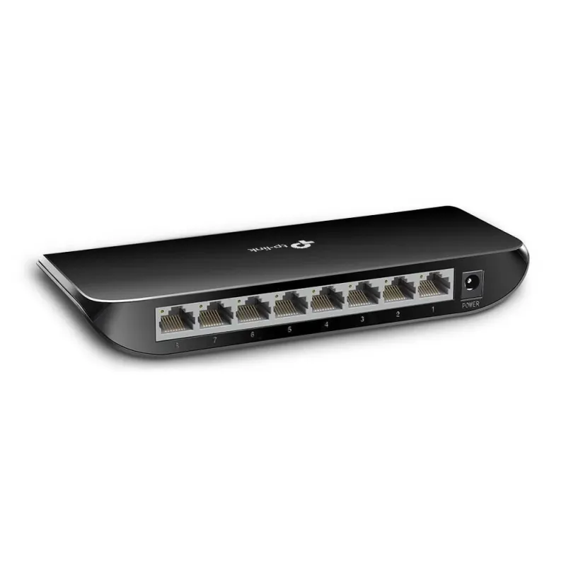 Switch-TP-LINK-8x10Base-T - 100Base-TX - 1000Base-T-TL-SG1008D