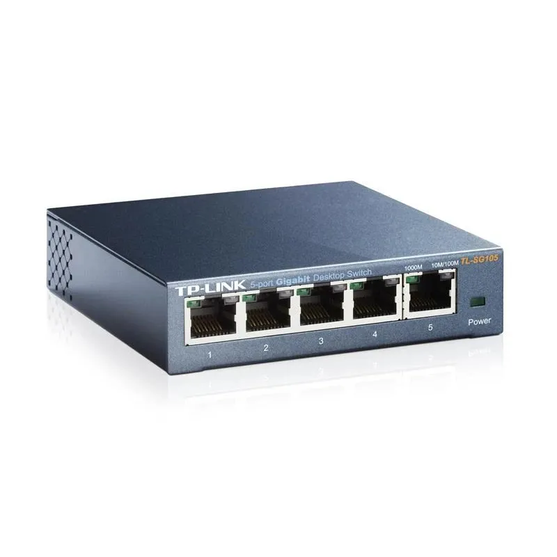 Switch-TP-LINK-5x10Base-T - 100Base-TX - 1000Base-T-TL-SG105