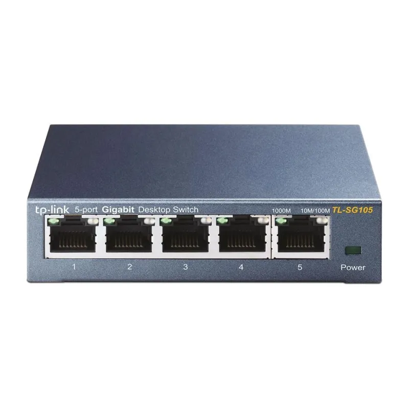 Switch-TP-LINK-5x10Base-T - 100Base-TX - 1000Base-T-TL-SG105