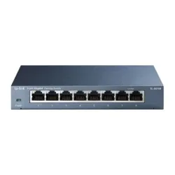 TP-LINK - Switch - TL-SG108 - Unmanaged - Desktop - Gigabit Ethernet ,copper, ports quantity 8 - Power supply type External - 36