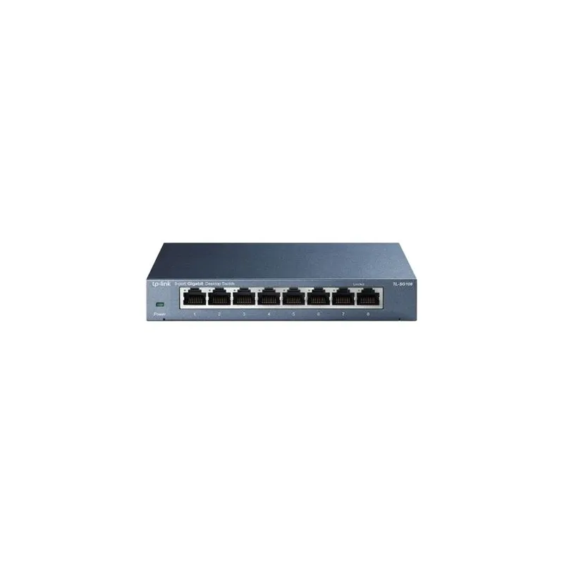 Switch-TP-LINK-8x10Base-T - 100Base-TX - 1000Base-T-TL-SG108
