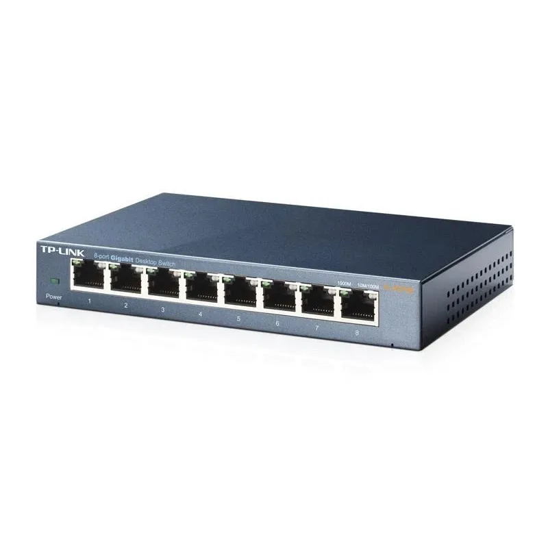 Switch-TP-LINK-8x10Base-T - 100Base-TX - 1000Base-T-TL-SG108