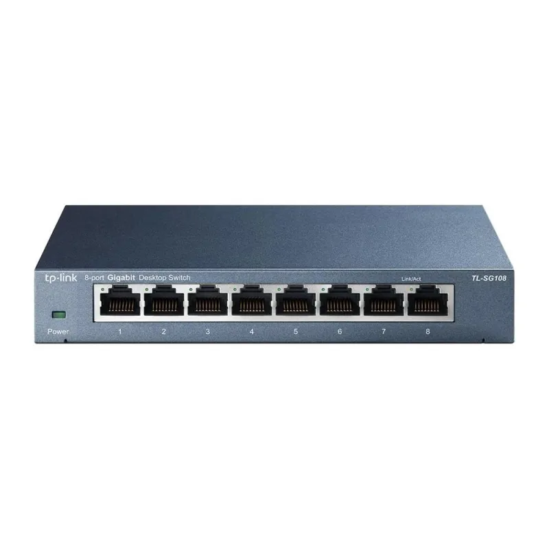 Switch-TP-LINK-8x10Base-T - 100Base-TX - 1000Base-T-TL-SG108