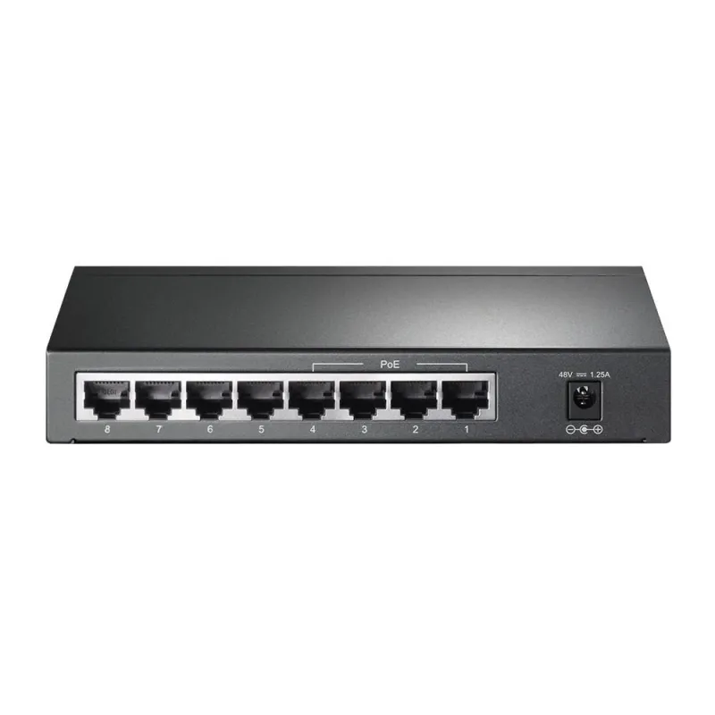 Switch-TP-LINK-8x10Base-T - 100Base-TX - 1000Base-T-TL-SG1008P