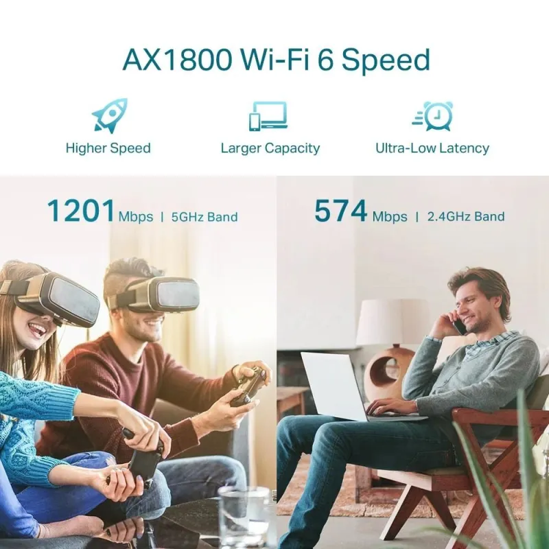 Wrl range extender 1800mbps-re605x tp-link