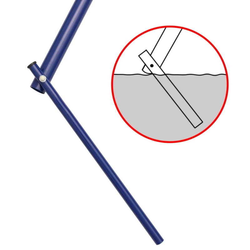 vidaXL vienvietīgās šūpoles, oranžas