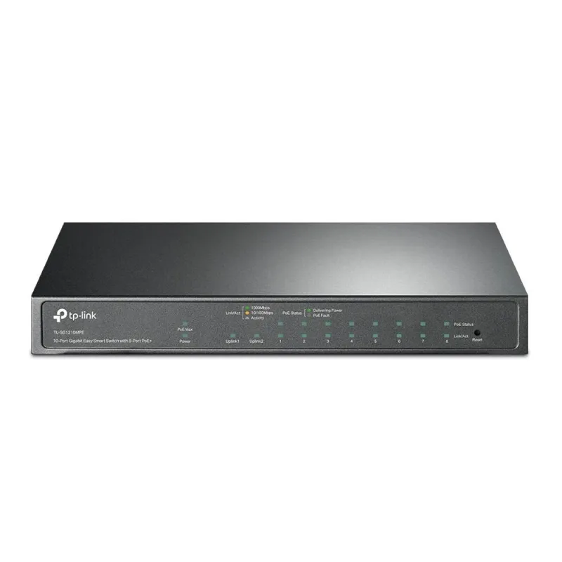 Switch-TP-LINK-Desktop-pedestal-9x10Base-T - 100Base-TX - 1000Base-T-1x10-100-1000BASE-T-SFP combo-PoE+ ports 8-123