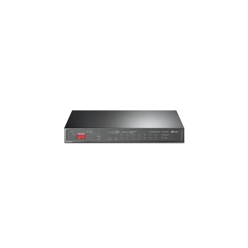 Switch-TP-LINK-1xSFP-PoE+ ports 8-TL-SG1210MP