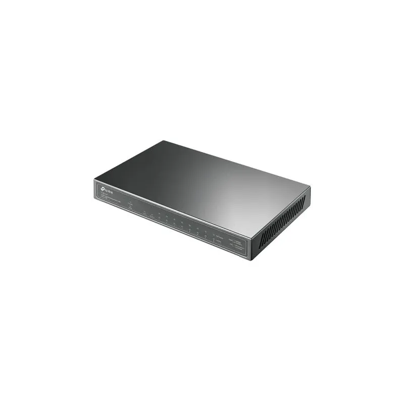 Switch-TP-LINK-TL-SG1210P-Desktop-pedestal-9x10Base-T - 100Base-TX - 1000Base-T-1xSFP-PoE+ ports 8-TL-SG1210P