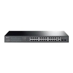 Switch-TP-LINK-Desktop-pedestal-28x10Base-T - 100Base-TX - 1000Base-T-PoE+ ports 24-250 Watts-TL-SG1428PE