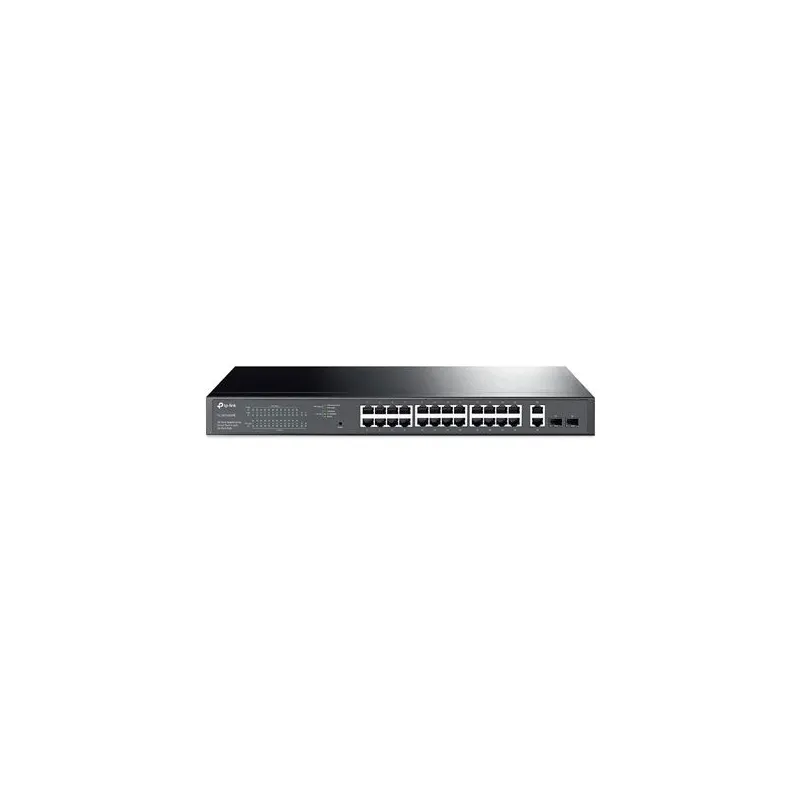 Switch-TP-LINK-Desktop-pedestal-28x10Base-T - 100Base-TX - 1000Base-T-PoE+ ports 24-250 Watts-TL-SG1428PE