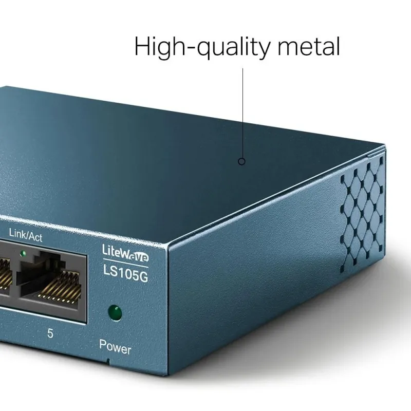 Switch-TP-LINK-LS105G-5x10Base-T - 100Base-TX - 1000Base-T-LS105G