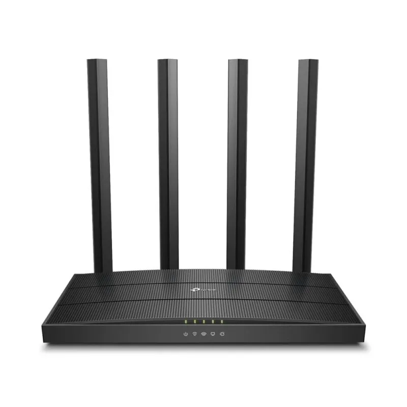 Wireless Router-TP-LINK-Wireless Router-1200 Mbps-Wi-Fi 5-1 WAN-4x10-100-1000M-Number of antennas 4-ARCHERC6