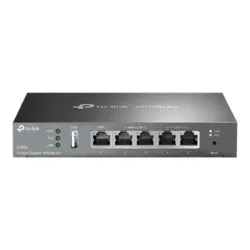 SafeStream Multi-WAN VPN Router - TL-ER605 - 802.1q - 10-100-1000 Mbit-s - Ethernet LAN ,RJ-45, ports 1 Fixed Gigabit LAN Port -
