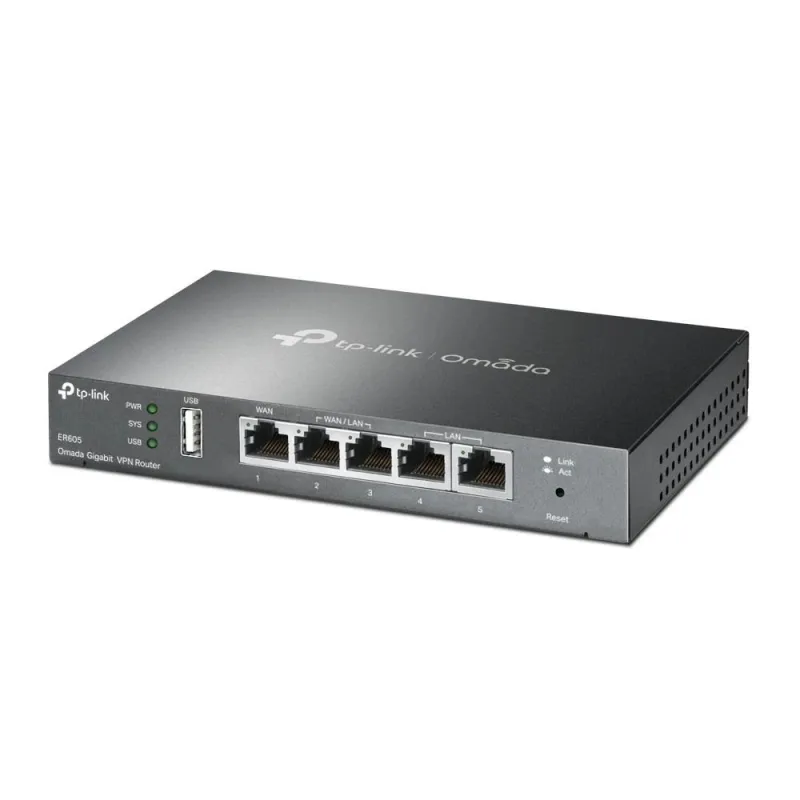 Net router 1000m 5p vpn-omada er605 tp-link