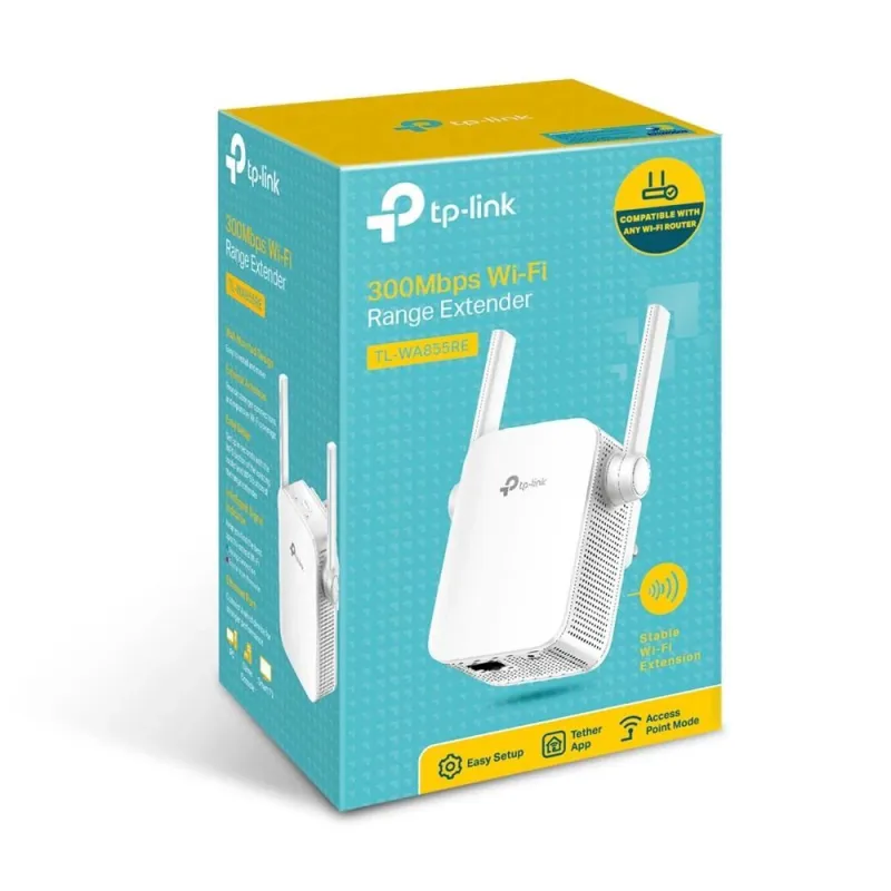 Wrl range extender 300mbps-tl-wa855re tp-link