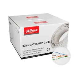 Cable cat5e utp 305m white-pfm920i-5eun dahua