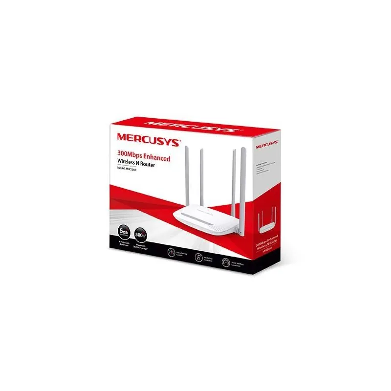 Wireless Router-MERCUSYS-Wireless Router-300 Mbps-IEEE 802.11b-IEEE 802.11g-IEEE 802.11n-1 WAN-3x10-100M-LAN \\ WAN ports