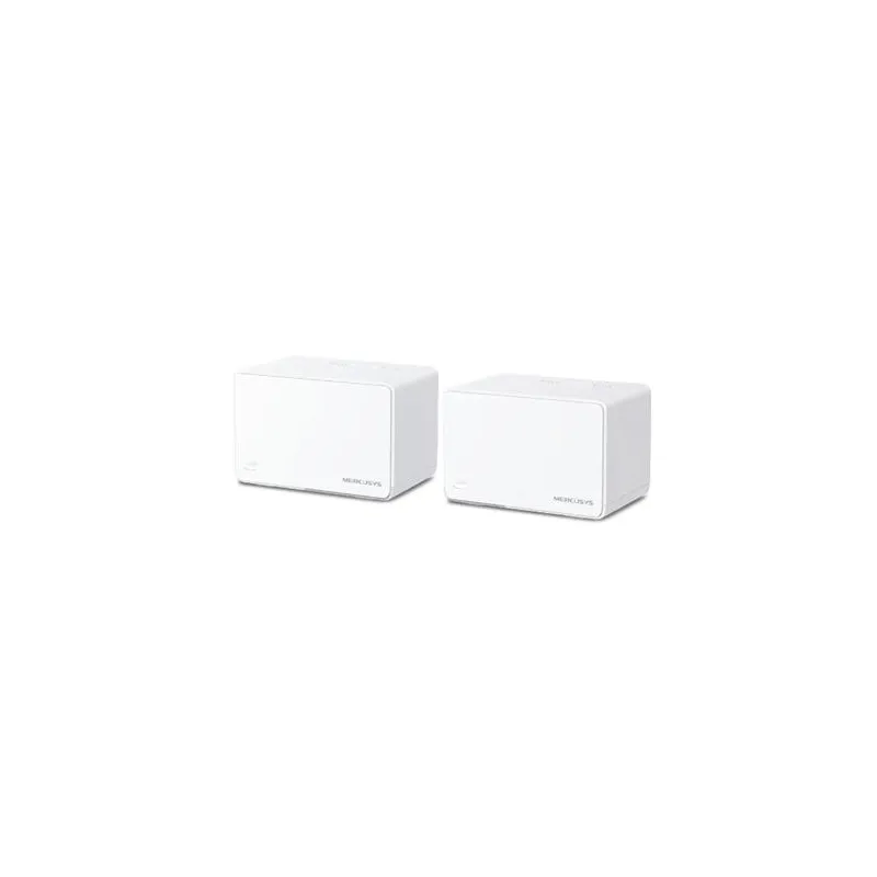 Wireless Router-MERCUSYS-Wireless Router-2-pack-3000 Mbps-Mesh-3x10-100-1000M-HALOH80X,2-PACK,
