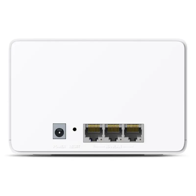 Wireless Router-MERCUSYS-Wireless Router-2-pack-3000 Mbps-Mesh-3x10-100-1000M-HALOH80X,2-PACK,