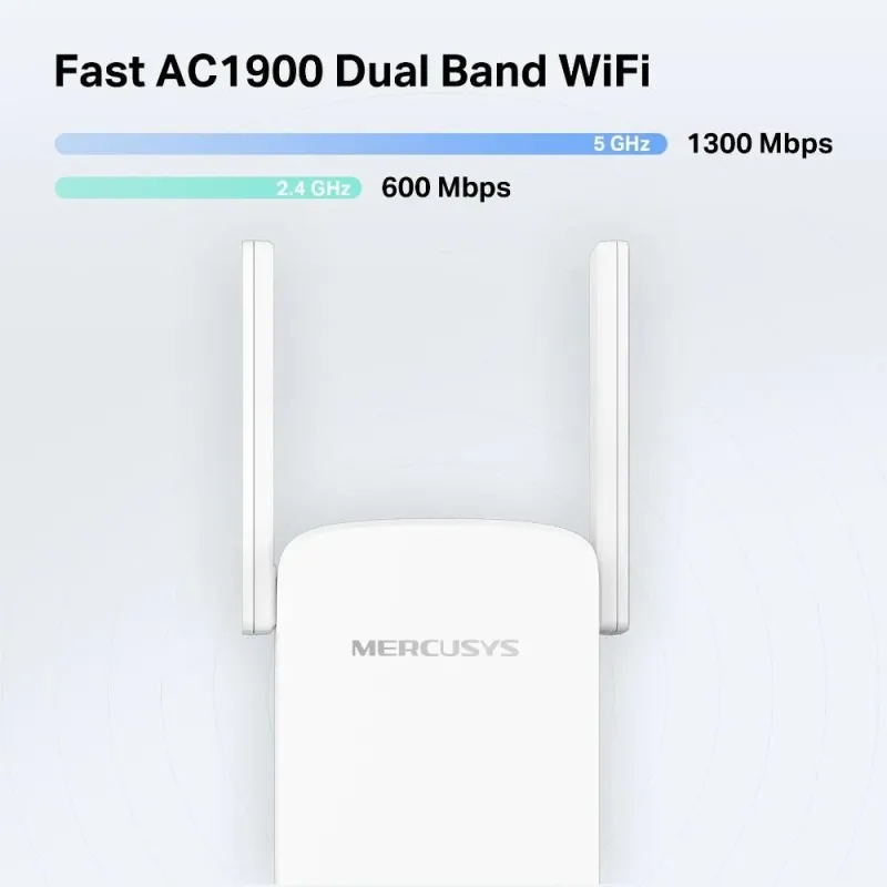 Wrl range extender 1900mbps-me50g mercusys