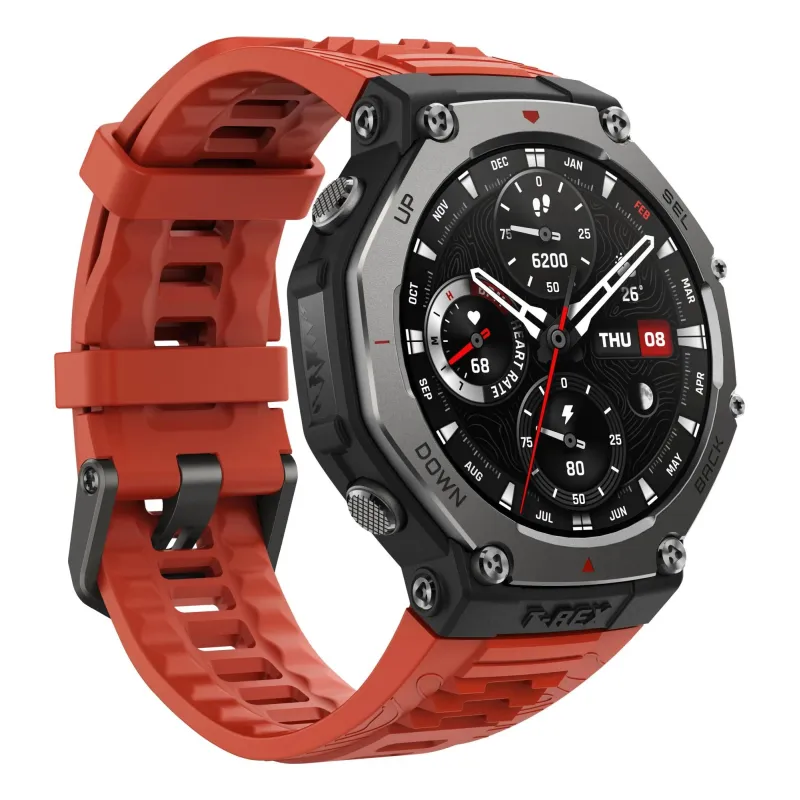 Smartwatch amazfit t-rex 3-lava w2322gl1n huami