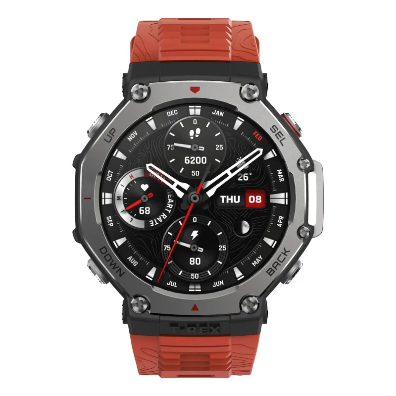 Smartwatch amazfit t-rex 3-lava w2322gl1n huami