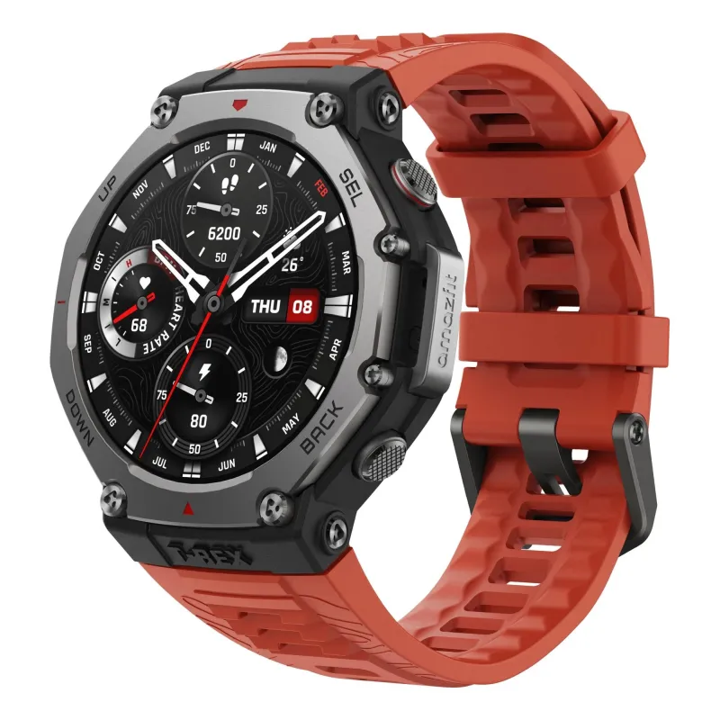 Smartwatch amazfit t-rex 3-lava w2322gl1n huami