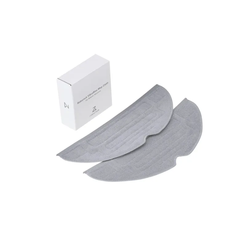 Vacuum Cleaner Accessory-ROBOROCK-Moping Cloth-Light Grey-For S70-S75-S75 MaxV-G10-S70 Pro Ultra-S80-S85-S70 Max Ultra-S75 Max