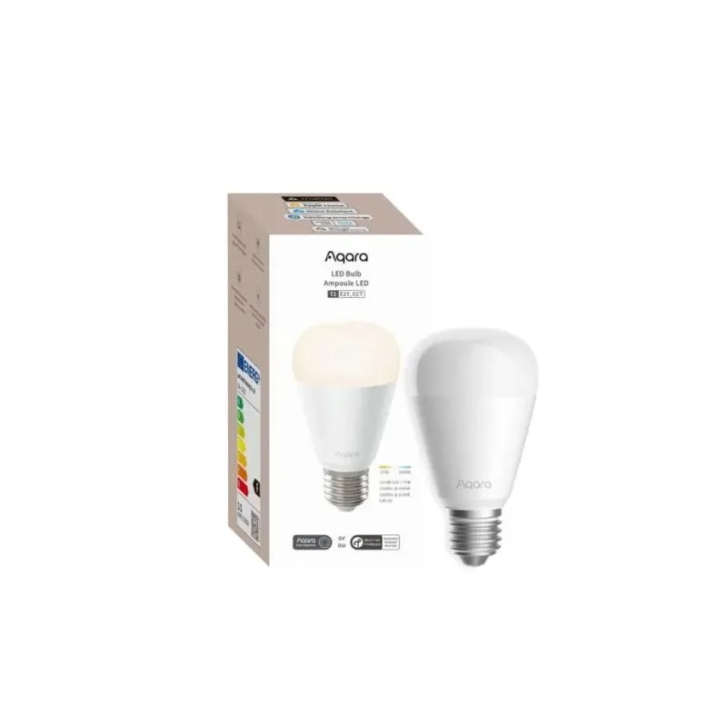 Smart Light Bulb-AQARA-Power consumption 10.5 Watts-Luminous flux 950 Lumen-6500 K-ZigBee-LB-L02E