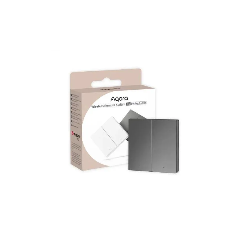 Smart home wrl remote switch-double h1 wrs-r02 g aqara